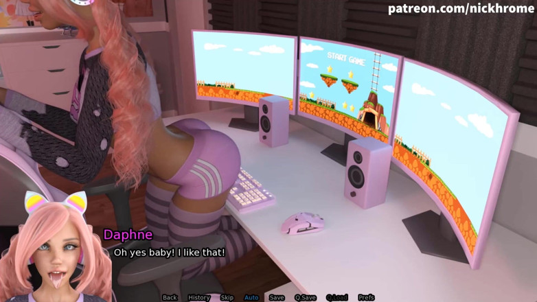 Visual Novels: SexBot 44 - виртуальная реальность или нет?