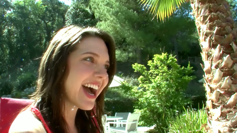 Lesbian Love Movies: Fingers Deep and Face Down - Blonde Works Her Brunette Friend