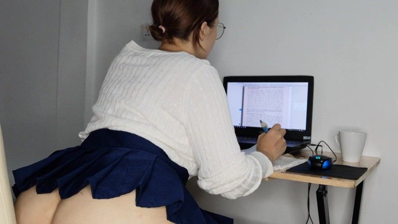 Peachy Alice: Nasty teacher would like to check your homework and your...