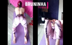 Brazilian Woman Doing Yoga with Leggings Pounded in the Ass