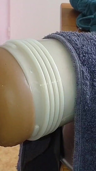 Creampie fleshlighte nahaufnahme
