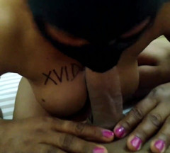 Lund ki piyas: 입에 사정할 때까지 자지를 처음 빨아주는 마누라