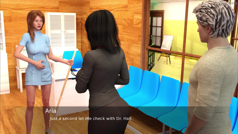 Porny Games: Proyecto esposa caliente - chequeo médico indecente (52)