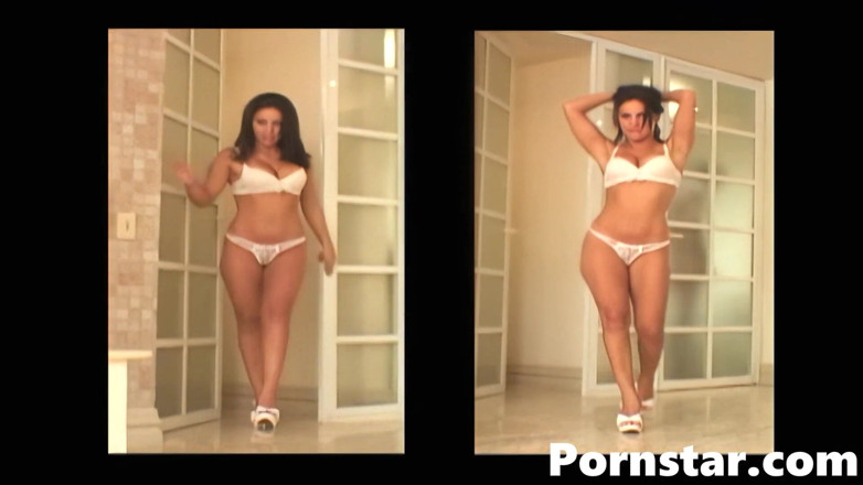 Pornstars: Com tesão ansiosa cadela Monica Mattos recebe dupla penetração