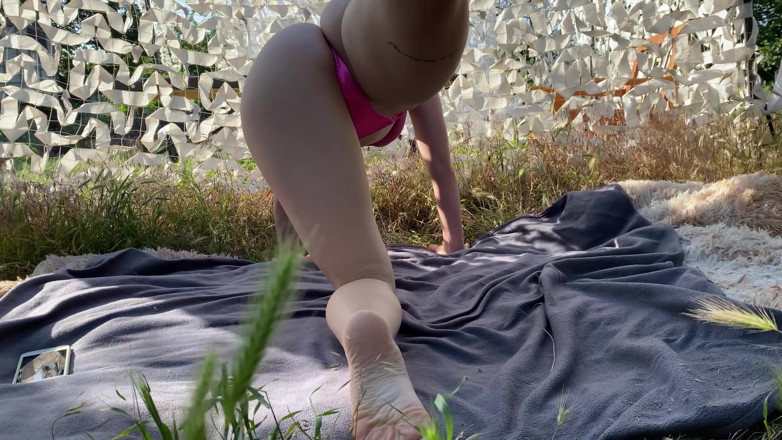 HotPrincessUA: Senaman striptis &amp; yoga bogel