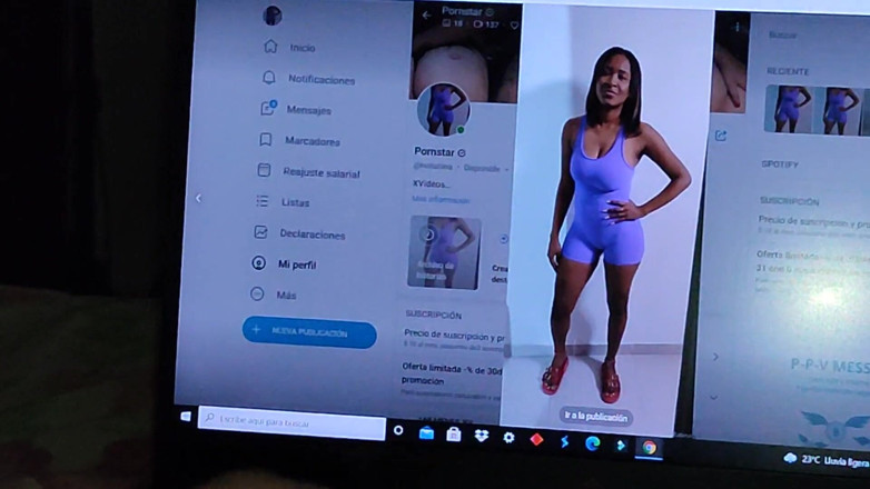 Hot Latina TV: Morena colombiana nos ensina suas habilidades sexuais