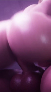 Serge3dx heiße kurvige latina mit saftigem hintern reitet massiven monsterschwanz in intensivem, wilden, hardcore-sex