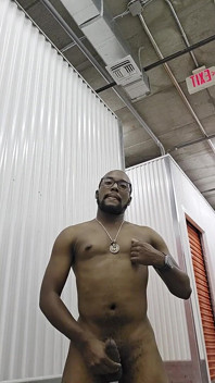 Strip Tease and Jerking off in My Storage Unit