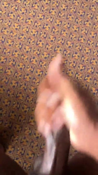 Cum dengan penis hitam