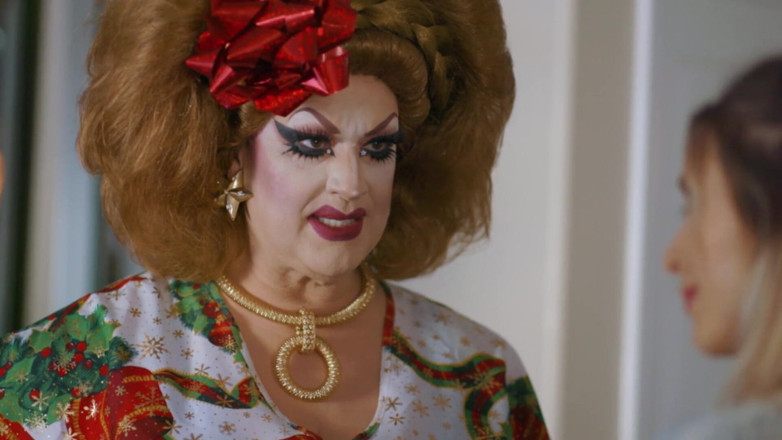 SweetheartVideo: Eine lesbische weihnachtsgeschichte, szene 1 festtags-lesben