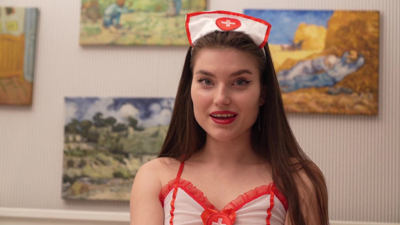 Stefany Kyler: Hot Blowjob From Lustful and Sexy Nurse