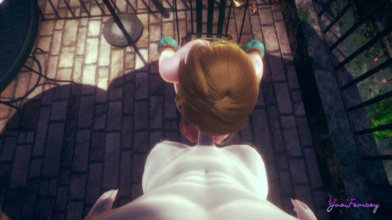 Yaoitube: Zelda Yaoi Femboy - Link POV Blowjob (bez cenzury)