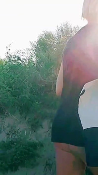 No Panties on Street