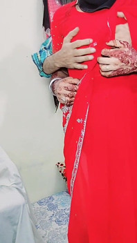 Desi Busty Bhabhi Wearing Saree Standing Anal Fuck