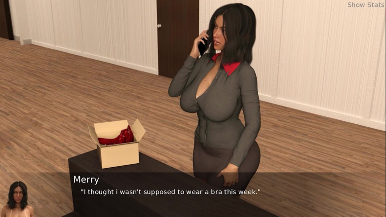 Porny Games: Ateşli evli kadın projesi - evli kadın iş coleagues ile flört...
