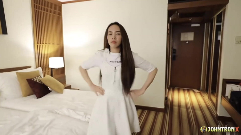 John Tron X: Johntronx - Exotic Asian Babe Gets Fucked and Sprayed by Cum