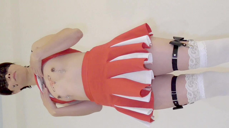 hiro_mayu_couple_jp: No.41 Cheerleader Cosplay Supine Deep Throat Sex Pr