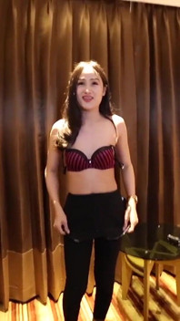 Ladyboystar - Insanely Hot Ladyboy with Braces Takes off Her Clothes for Me