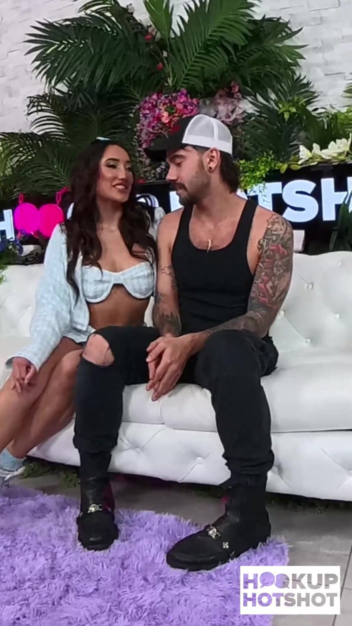 Hook Up Hotshot POV: Chloe Amour Deepthroats Nade Nasty's Hard on Til' He Cums...