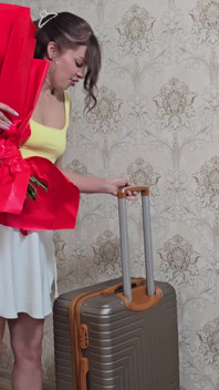Shock!!!. My Wife Returned From a Business Trip Without Panties and Flowers!