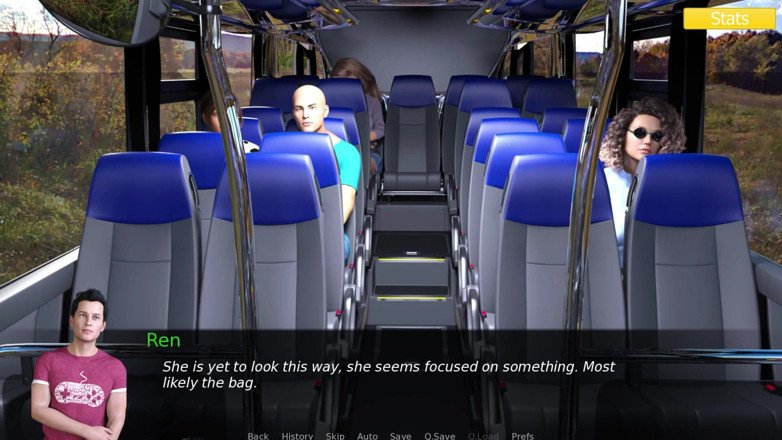 3D Cartoon Porn: Erotica 8 - Ren doigte Harper dans le bus après l’avoir attrapé...