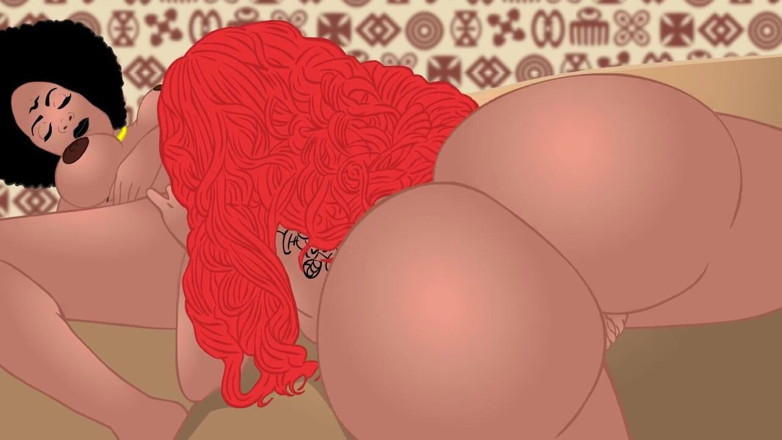 Back Alley Toonz: Pussy lickers big ass ebony lesbian sex