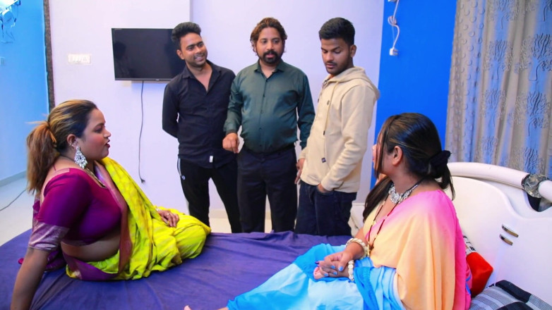 desigoldtv: Office Owner and Employees Held Group Party and Two Girls...