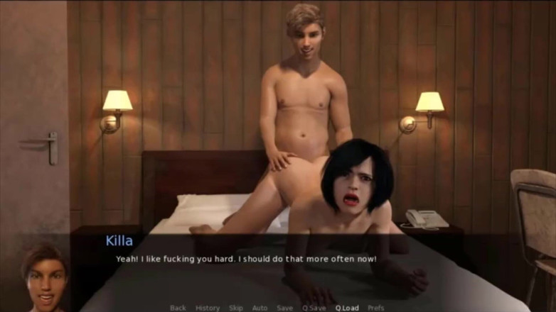 Visual Novels: BangCity Part 37 - hard fuck milf for debts