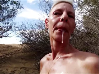 Corabitch mengoleksi banyak banget sperma di maspalomas