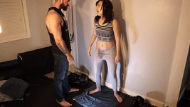 Real feminino esguichando orgasmo durante meu treino (esguicho intenso)