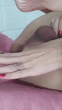 Paloma Veiga teniendo sexo con Dani Santos, su pie trans fetiche