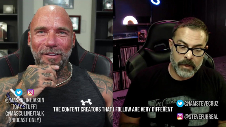 Raw and Uncensored with Masculine Jason: Porn Star Confessions - Steve Cruz (episod 96)