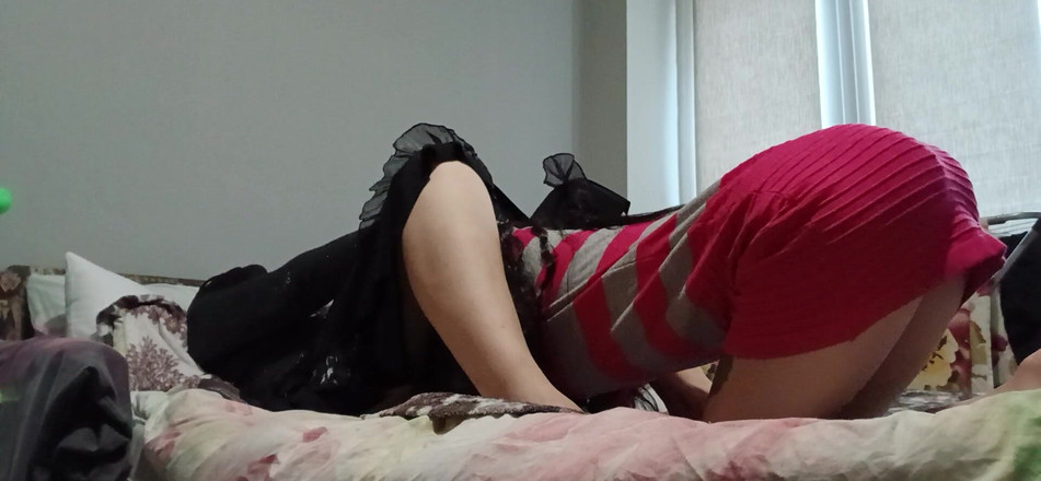 Lesbian-illusion: Tiada siapa yang tahu bahawa selepas kuliah saya menjilat pepek...