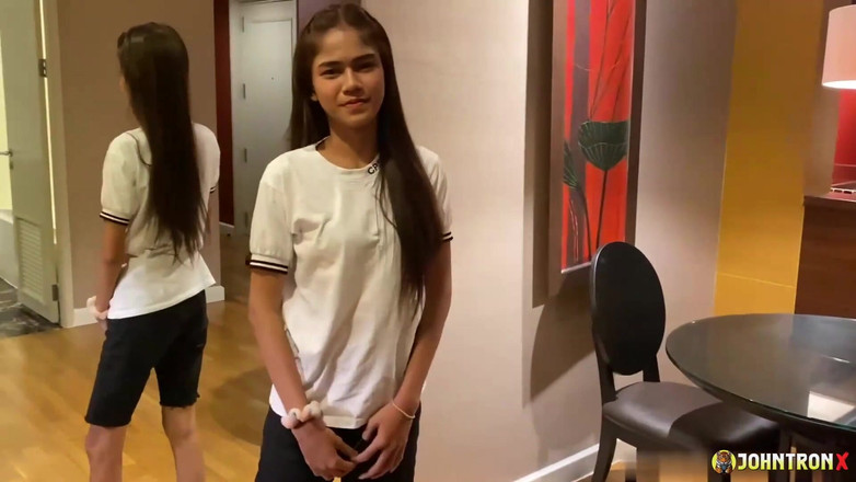 John Tron X: Johntronx - šukání hubené malé asijské teenagerky