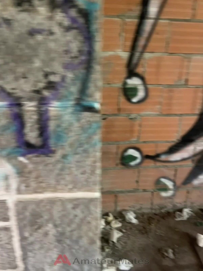 AmateurMates: Amateur Boy Caught Bare Ass in Abandoned Building