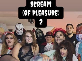Lety Howl: Gran orgía de Halloween 9 en un bar espeluznante (anal y húmeda)
