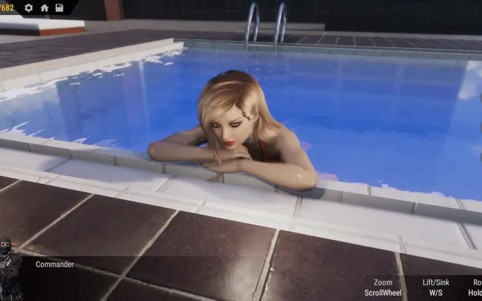 LoveSkySan69Real: War and Roses - Part 5 - Babe at the Pool by Loveskysan69