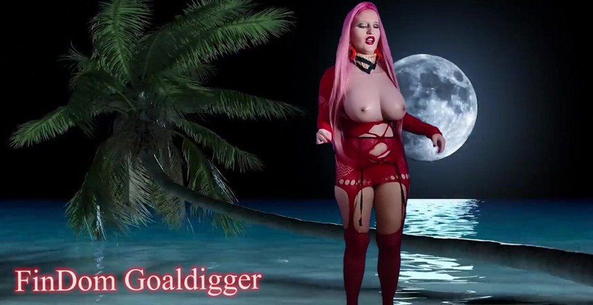 FinDom Goaldigger: Saya bangkit, awak akan pancut!