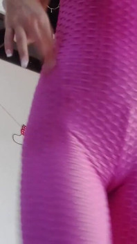 Early Morning I Got Super Sweaty Camel Toe?