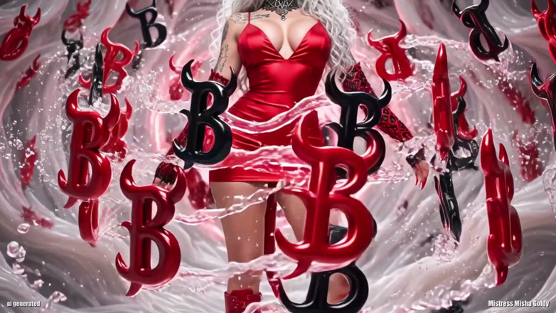 Goddess Misha Goldy: La sua bocca o la mia, baby, versione 2