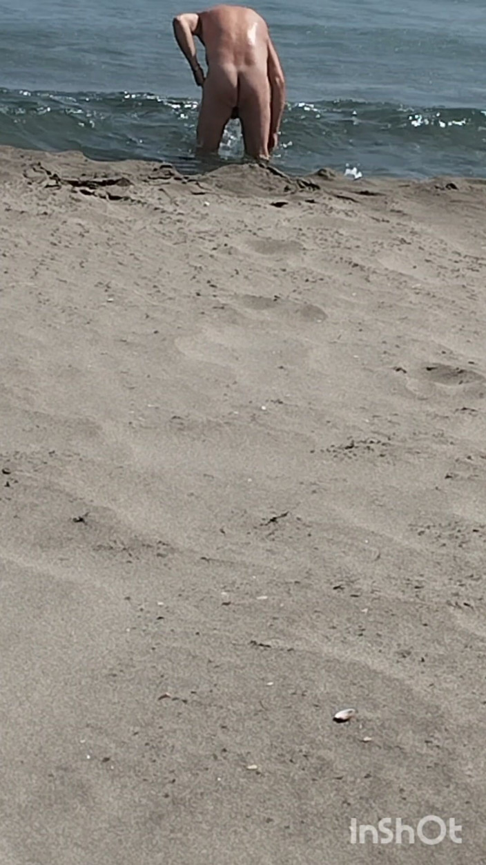 Morbosete000: On the Beach Nude