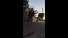 megu2002: Latihan Bebas No22 – Jalan Pendedahan Di Sepanjang Jalan Di Senja