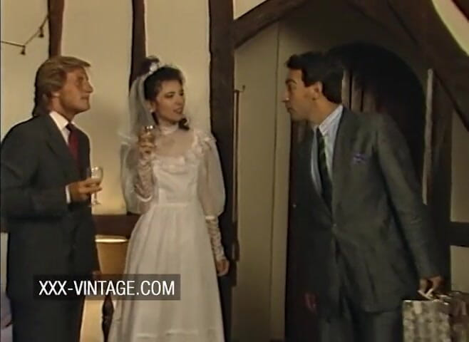 XXX-Vintage: Seks ślubny pod okiem fotografa