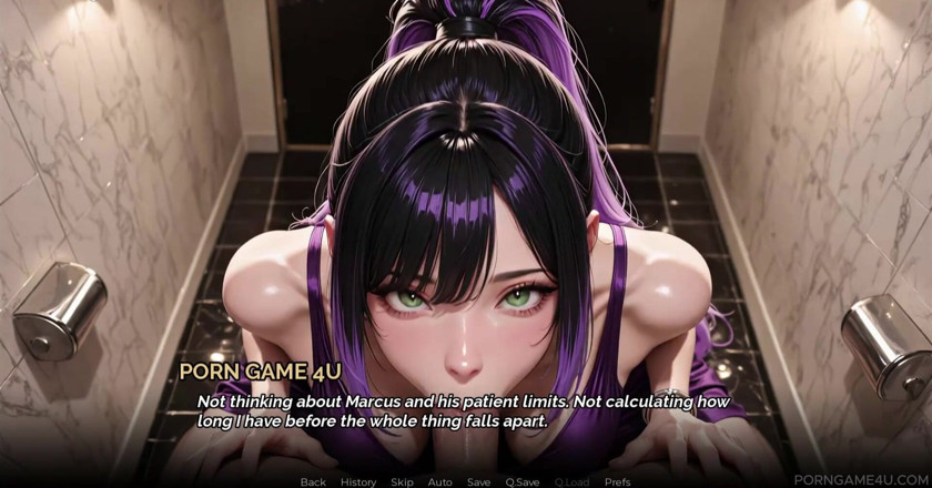 Porn game 4 u: Si Dia Mengunci Pintu Bilik Air Dan Segera Menurunkan Lututnya -...