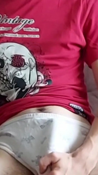 Nerdy College Boy with Big Cock Masturbate After Classes