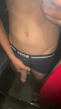 Handjob Frnd Home with Mirror