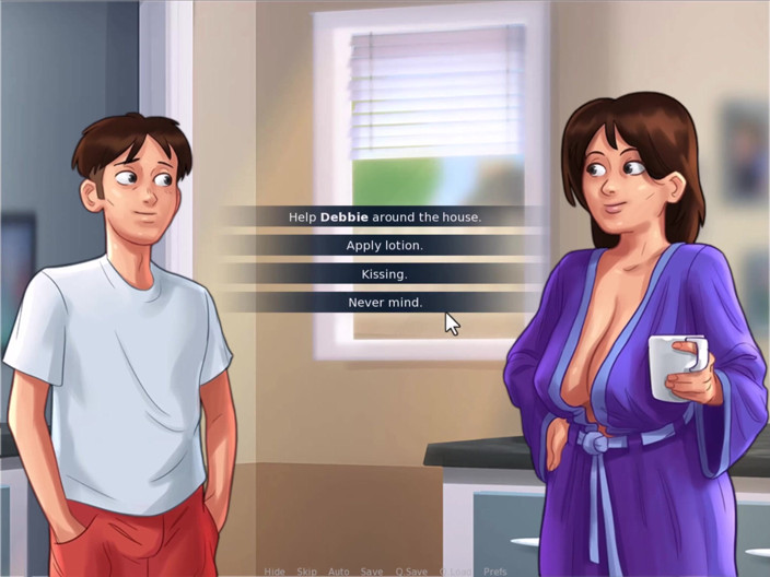Johannes Gaming: Summertime saga - liefert milch von Diana
