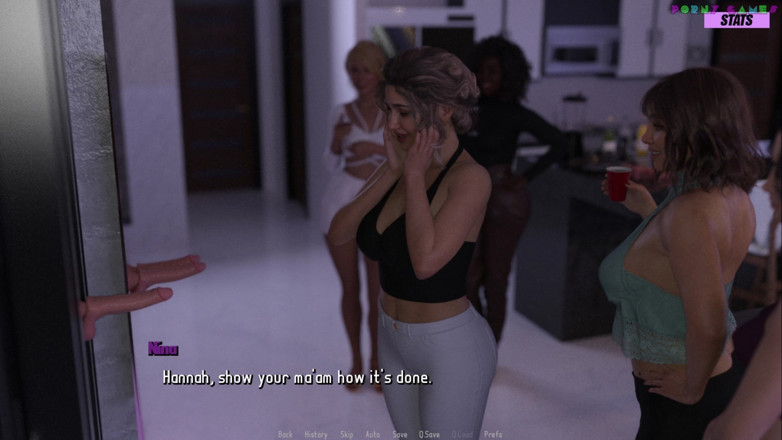 Porny Games: Jej Desire by Wack Stepdaddy - Lesbijskie gry na Bachelorette Party 4