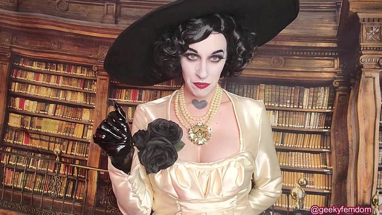 Geeky Femdom: Lady Dimitrescu World Wide JOI
