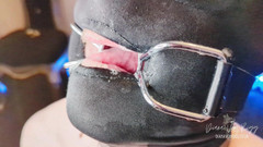 Diana Von Rigg: Hogtie为我的唾液而斗争